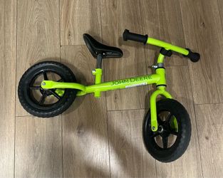 John Deere balance bike