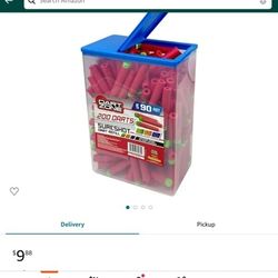 Dart Zone 200 Dart Sureshot Dart Refill, Universal Design.