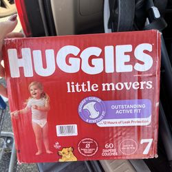 Huggies Size 7 Little Movers 2 Boxes Available 