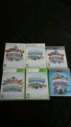 Huge Skylanders setup for 360, ps3 & wii