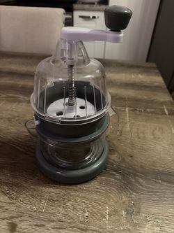 Manual Hand Crank Food Chopper spiralizor