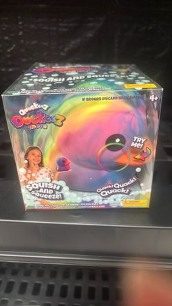 Quackeez Duckeez Tie Dye Squish Toy