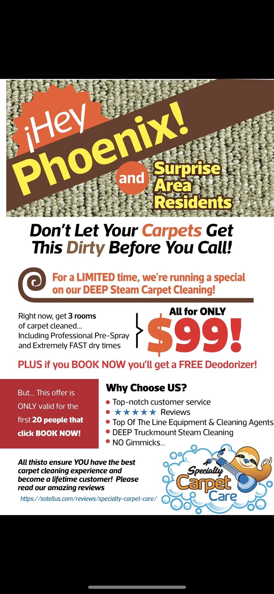 Carpet Cleanng Service