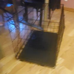 Like New Dog Crates And Play Pin