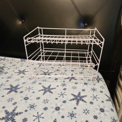 2 Holders / Shelves   For Canned Goods 
