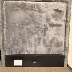 New Queen size headboard with nail head trim  by Saatva
