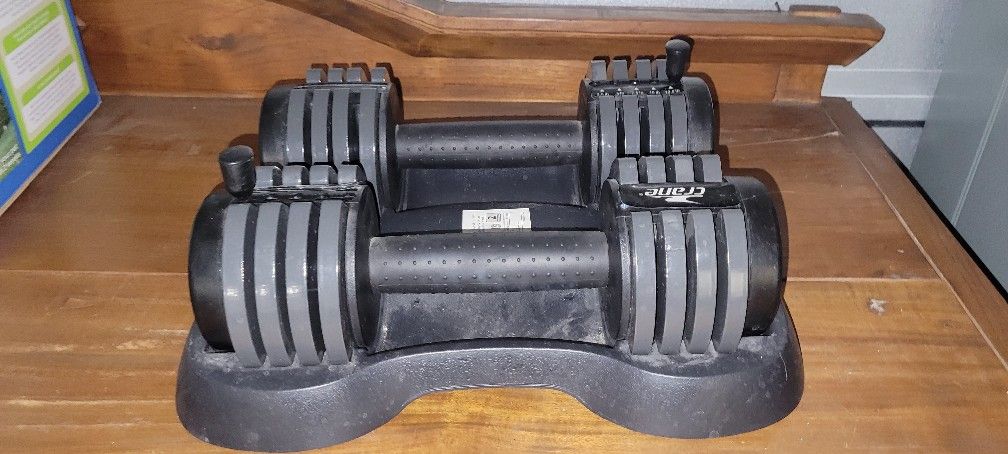Adjustable Free Weights