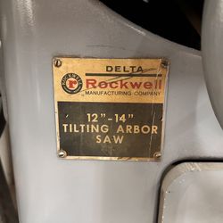Delta Rockwell Tilting Arbor Saw
