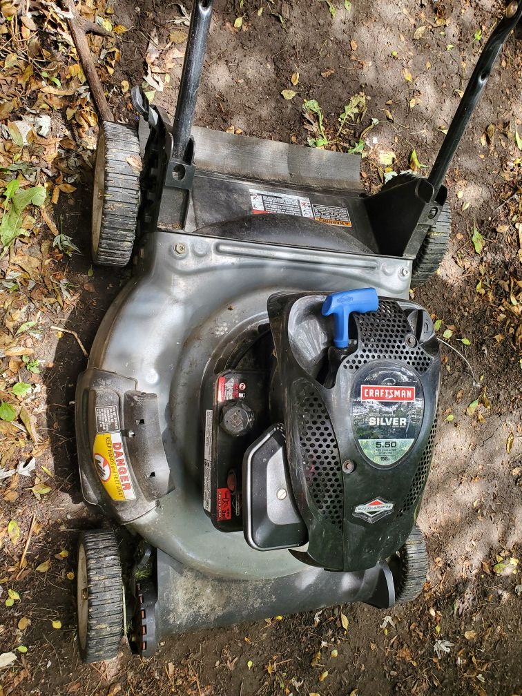 Craftsman Briggs & Stratton Silver series, 5.50, 158cc for Sale in