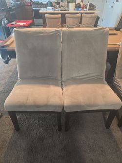 Four Grey Chairs