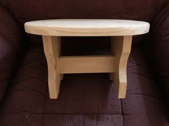Small wooden stool