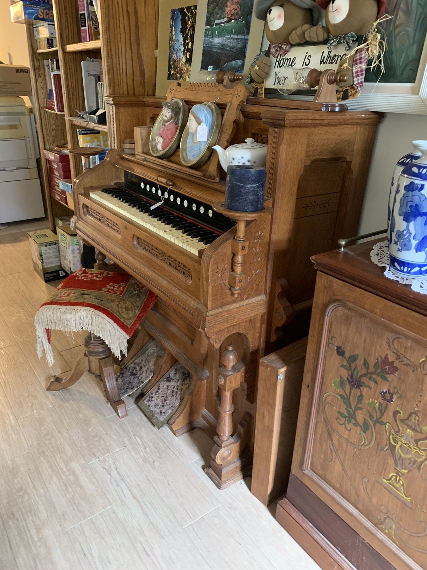 Antique Pump Organ