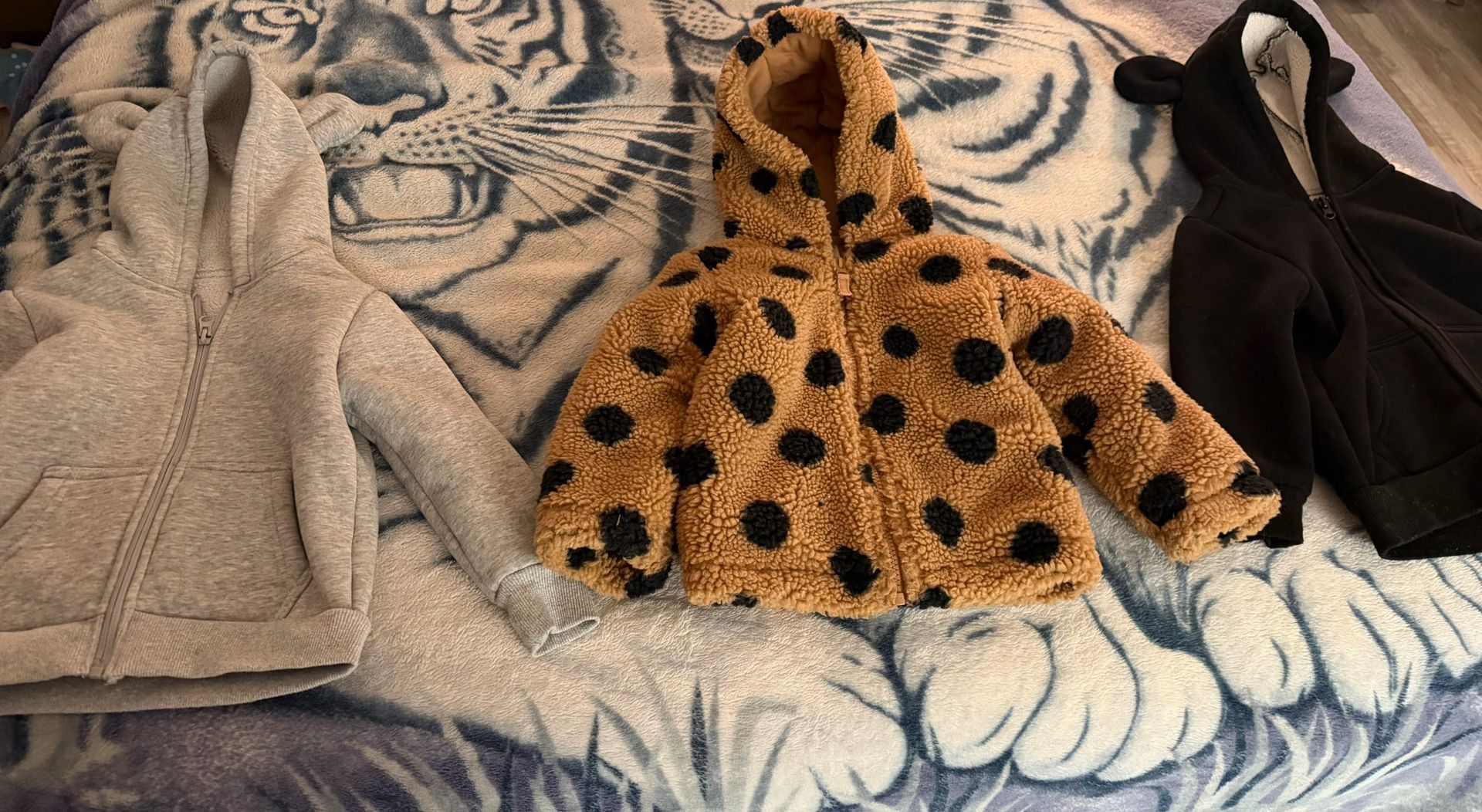 Hooded Sweater/jacket Size 2t/24 Months Bundle