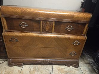Art DECO Waterfall Dresser