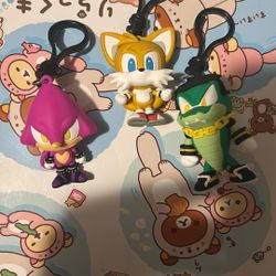 Sonic keychains