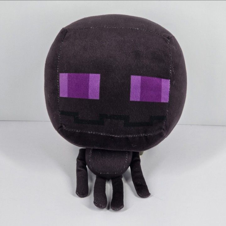 Minecraft Enderman Plush 8" Stuffed Animal Movie Microsoft Mojang Jynx Chibi GUC