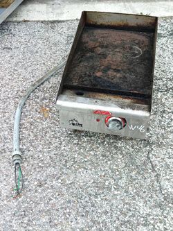 StarMax Grill Griddle Flat Top - Electric - 15"