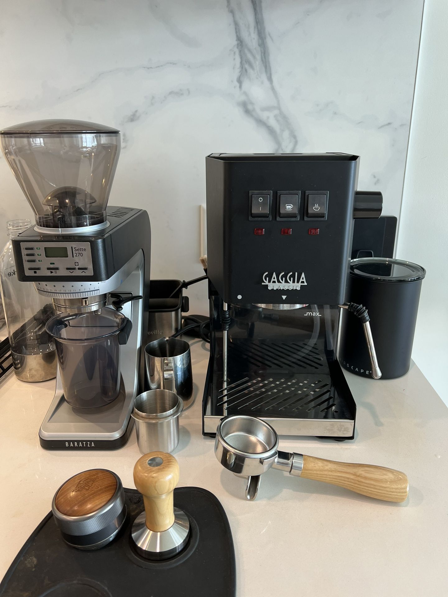 Gaggia Classic Pro Full Set With Box Espresso Machine
