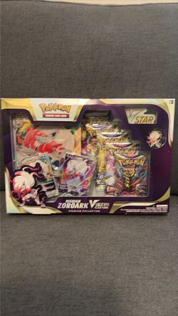 Pokemon Hisuian Zoroark  Vstar premium collection