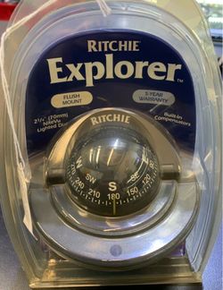 Ritchie Explorer Dash-Mount Lighted Compass
