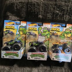 Tmnt Hot Wheels Full Set