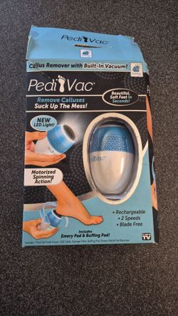 PediVac Callus Remover with Built-In Vacuum