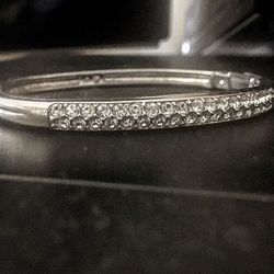 Swarovski crystal pave bangle