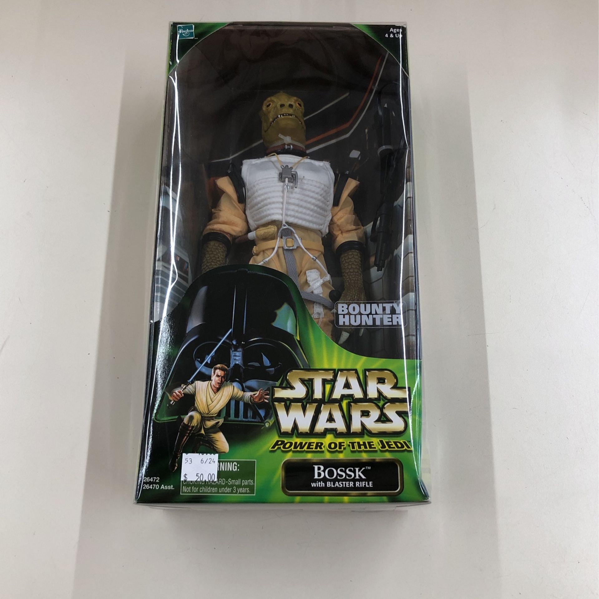 Bounty Hunter Figure “Bossk” With Blaster Rifle