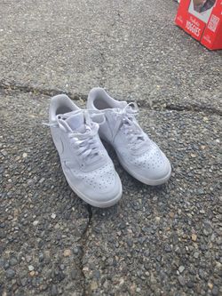 Nike white shoes