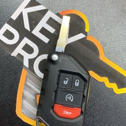 Smart Key Fob Jeep Wrangler 