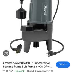 Submersible Sewage Pump 
