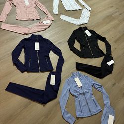 Lulu Define Sets 🧘 (Jacket and Leggings)