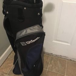 Wilson Golf Bag With Clubs