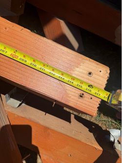 Used pergola wood beams MUST GO