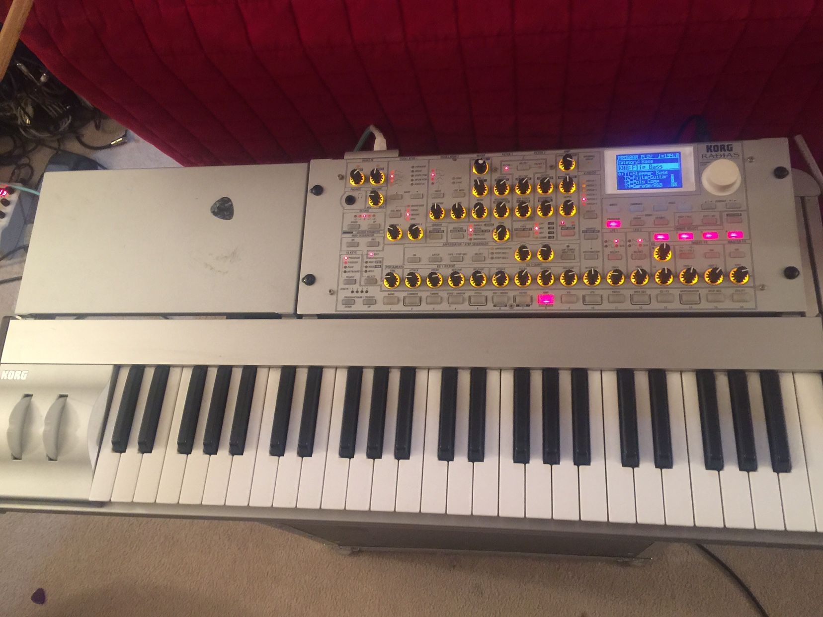 Korg Radias Virtual Analog Synthesizer + Vocoder + Sequencer