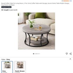CONDEMO ROUND COFFEE TABLE