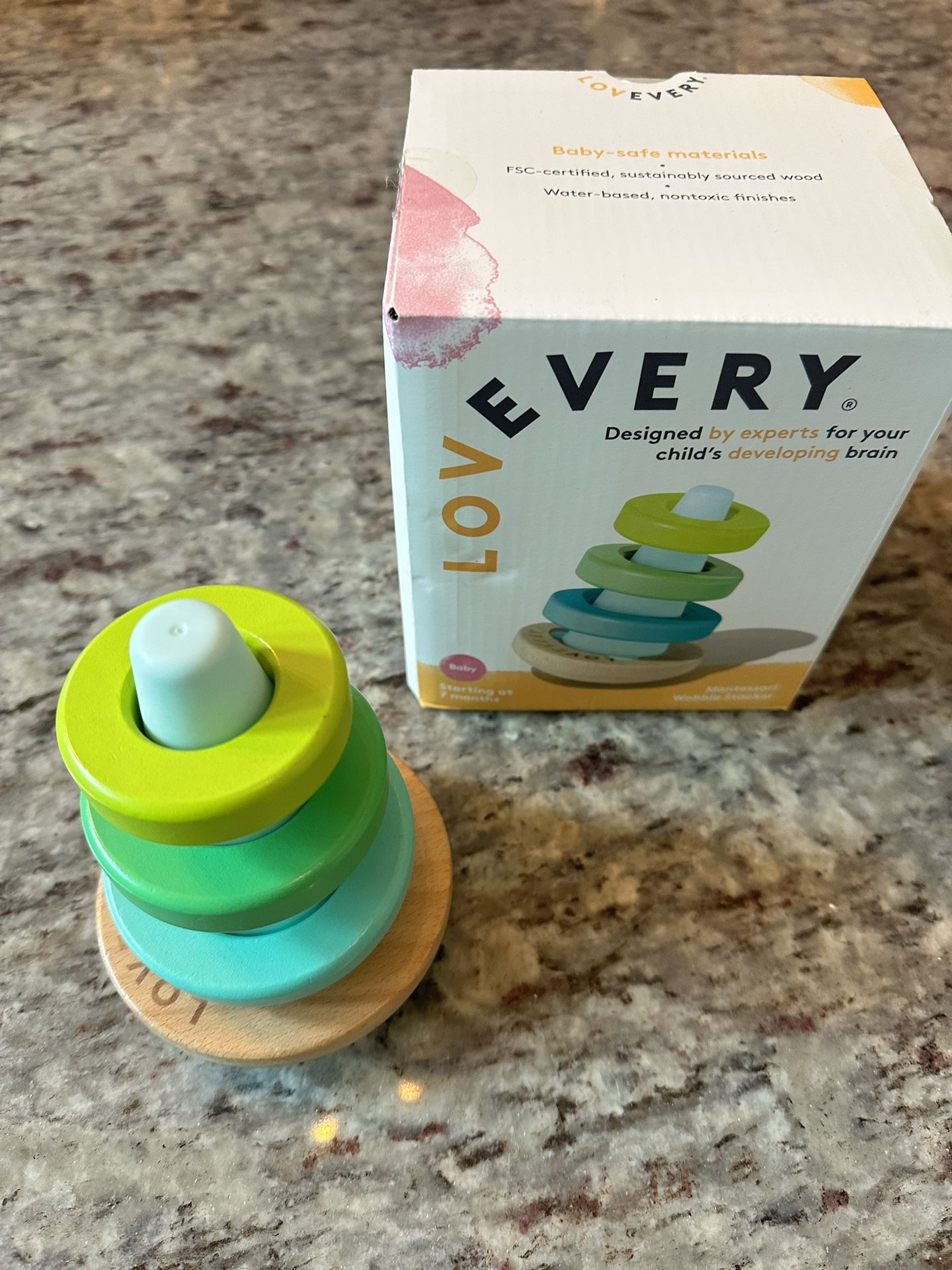 Lovevery And Foam Mirror Block Toddler Toys Montessori 