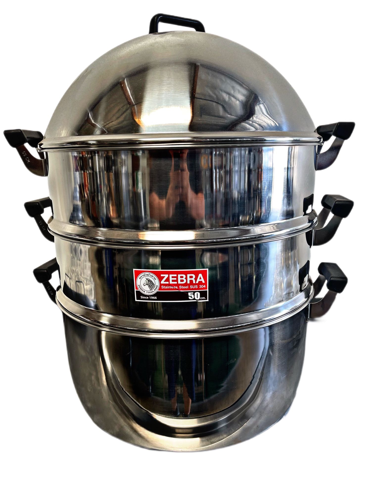 olla vaporera marca Zebra de 50 cm