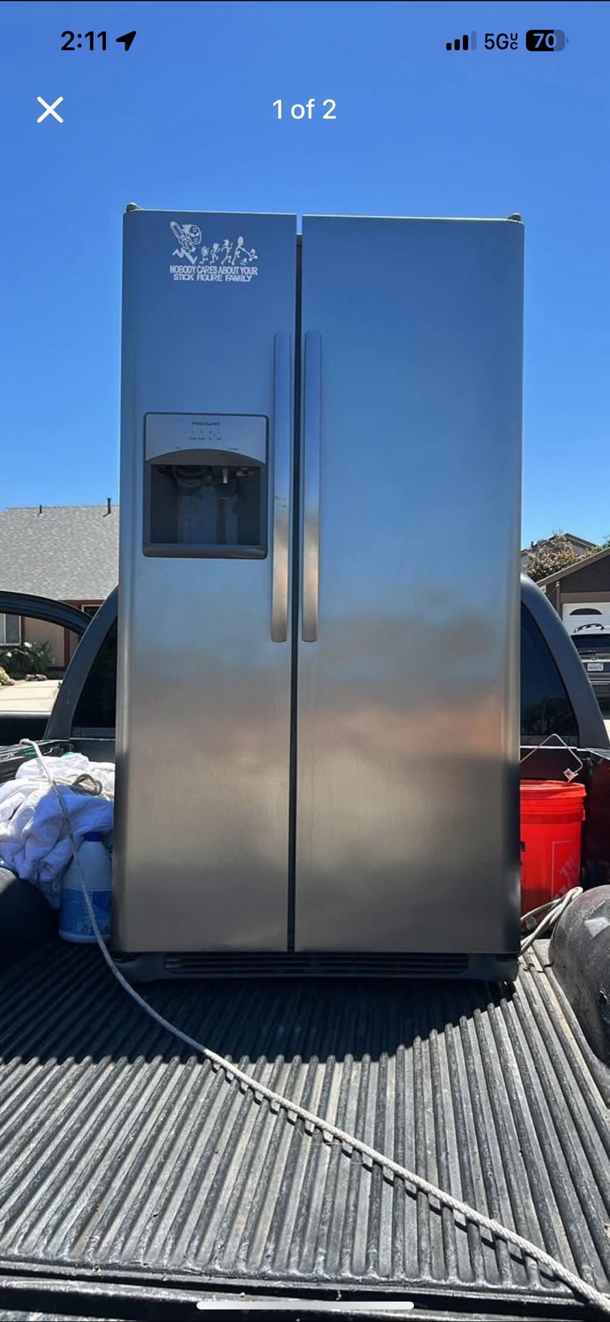 Frigidaire side-by-side very good condition
