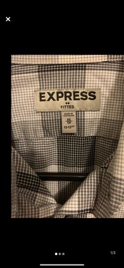 Express stretchable long sleeve dress shirt