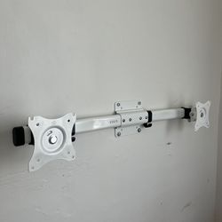 Wall Mount for Dual-Monitor Screens up to 27 inches
