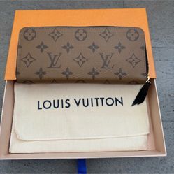 Louis Vuitton Monogram Reverse Clemence Wallet