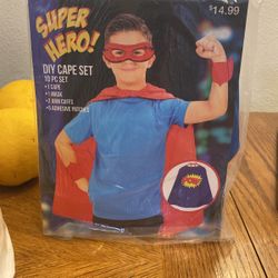 Superhero Diy Cape Set 10 Piece Set Boys