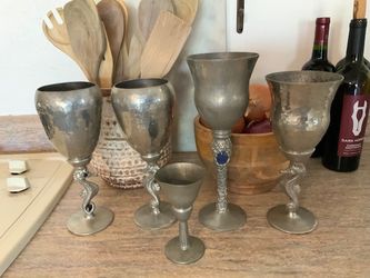 Pewter Goblets
