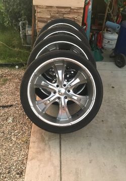 Akuza 24” rims GM 6 lug pattern