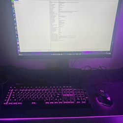 Gaming Pc Complete Set Up 