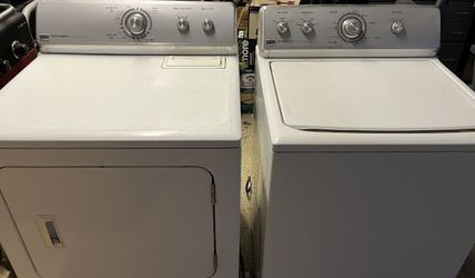 Washer & Dryer.