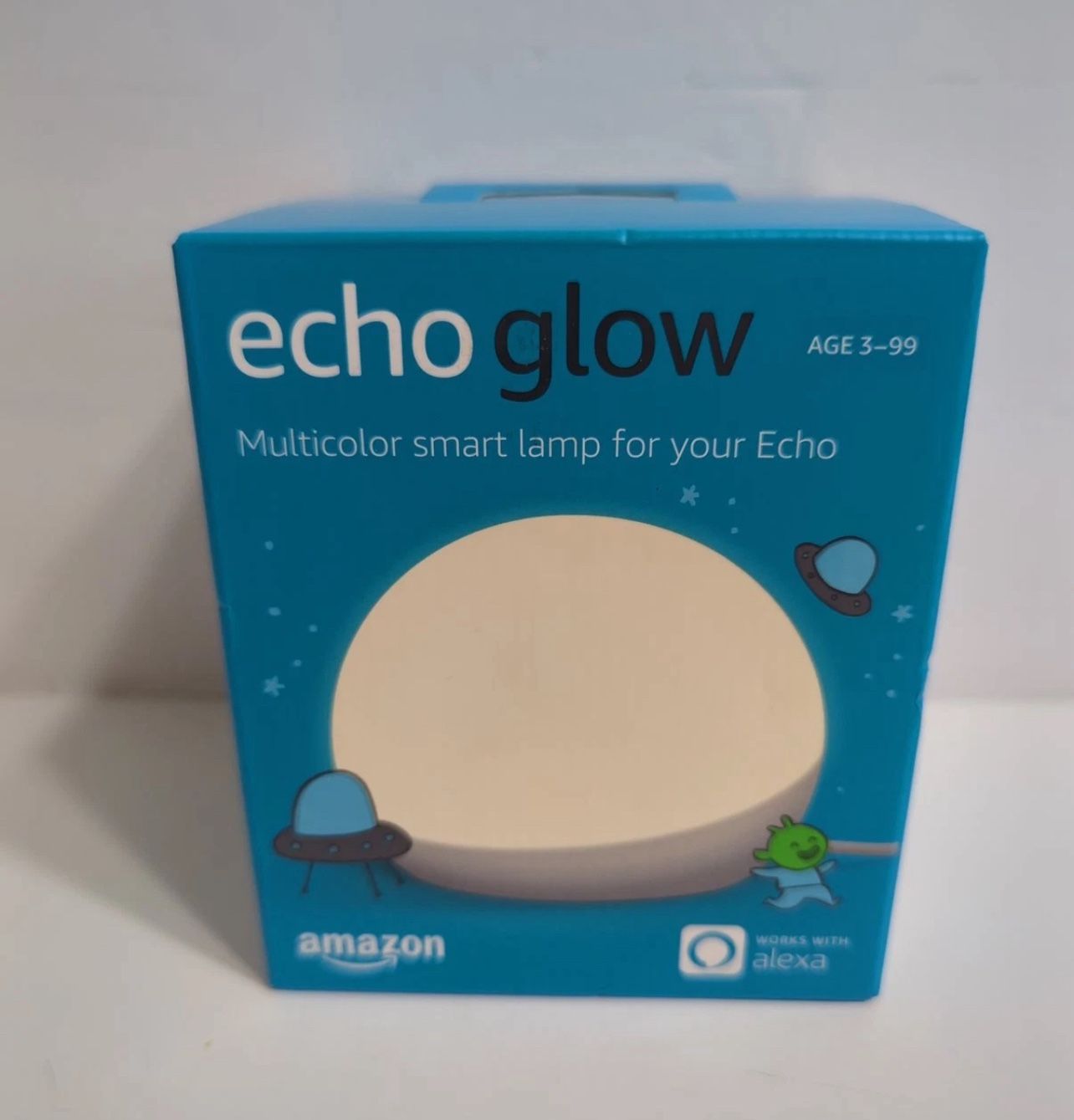 Amazon Echo Glow Smart Lamp Multicolor for use with Compatible Alexa Device