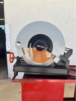 Evolution multipurpose chop saw 14"