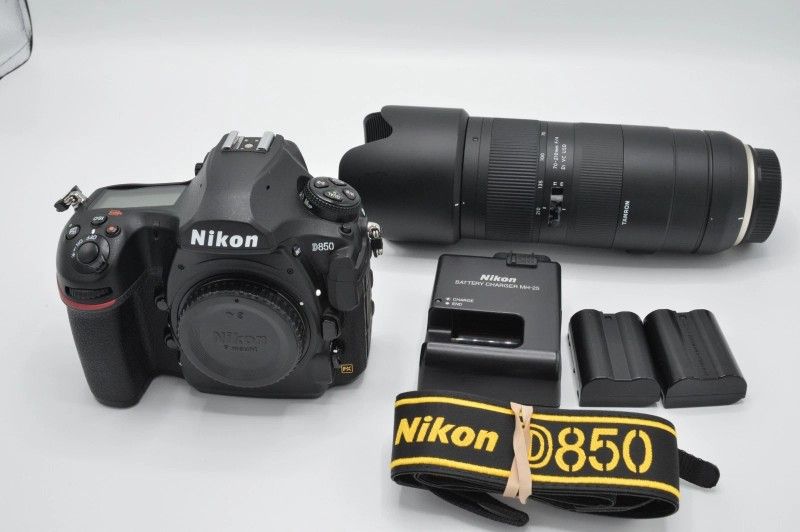 NIKON D850, 63,652 actuations + TAMRON 70-210mm F/4 Di VC USD LENS 